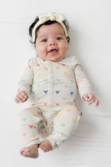 Romper in Pastel Mickey Mouse