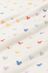 Bubble Romper in Pastel Mickey Mouse