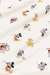 Toddler Crew Neck Tee in Mickey Mouse and Friends