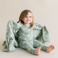 Toddler Blanket in Silly Goose 1.0