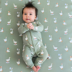 Romper in Silly Goose