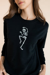 Women's Sweatshirt in Skeleton