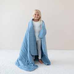 Youth Blanket in Slate 2.5