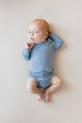 Long Sleeve Bodysuit in Slate