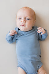 Long Sleeve Bodysuit in Slate