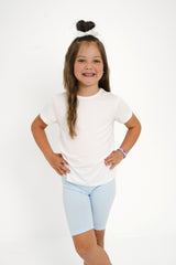 Toddler Basic Tee in Snow