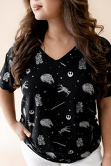 Women's Oversized V-Neck Tee in STAR WARS™