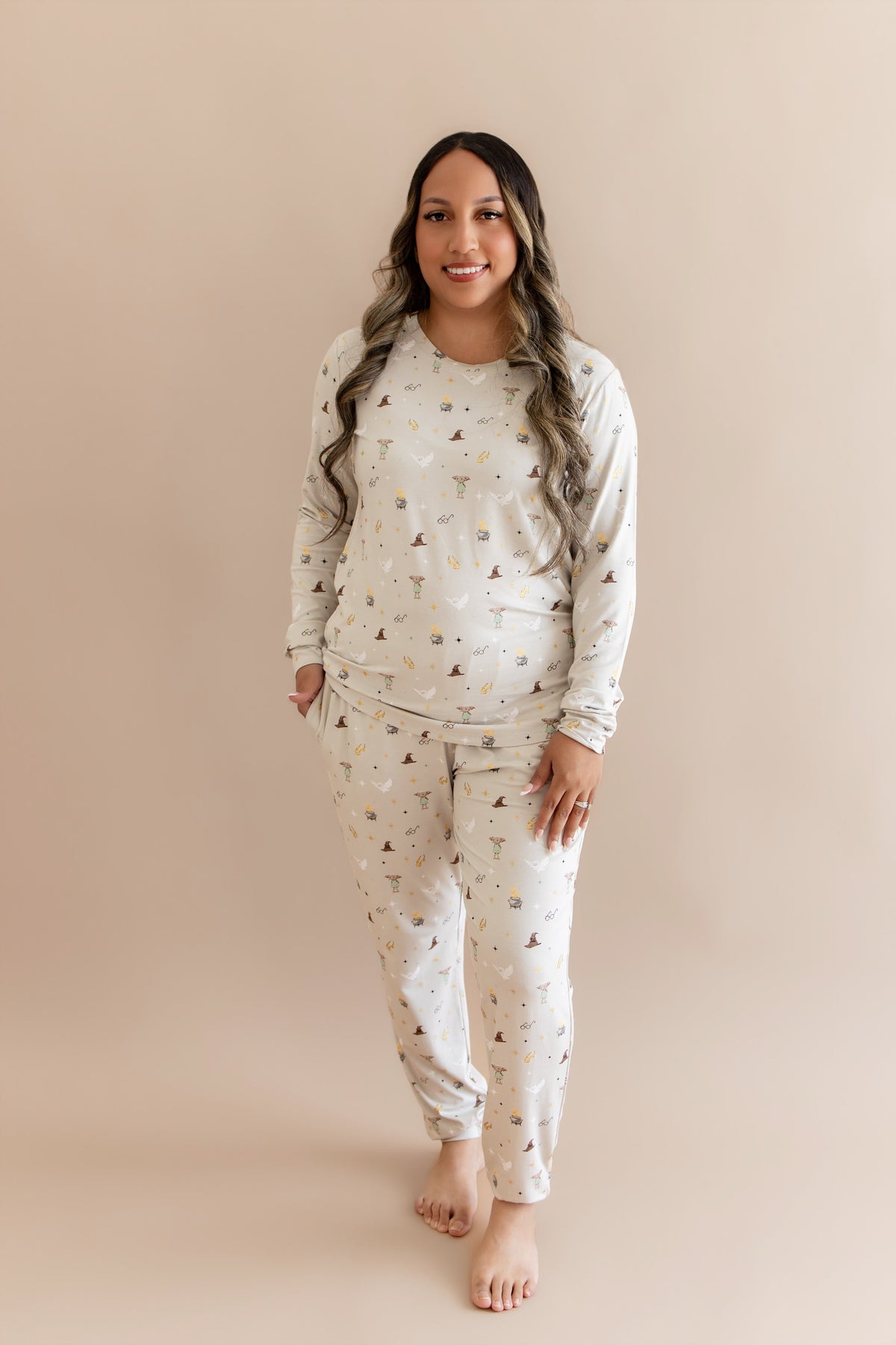 Women's Jogger Pajama Set in Starry Icon