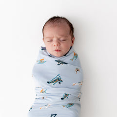 Swaddle Blanket in Take Off