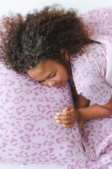 Standard Pillowcase in Thistle Leopard