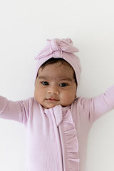Ribbed Headwrap in Thistle