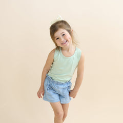 Toddler Tank Top in Basil