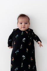 Sleep Bag in Midnight Wildflower 2.5