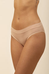 Women's Midi Brief in Chai