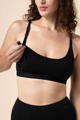 Women's Pumping Bra in Midnight