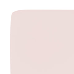 Mini Crib Sheet in Blush