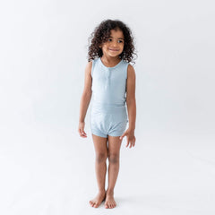 Sleeveless Bodysuit in Fog