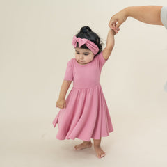 Twirl Dress in Apple Blossom