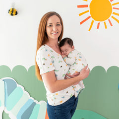 Women's Oversized V-Neck Tee in The Very Hungry Caterpillar™ and Friends