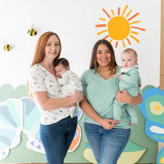 Women's Oversized V-Neck Tee in The Very Hungry Caterpillar™ and Friends